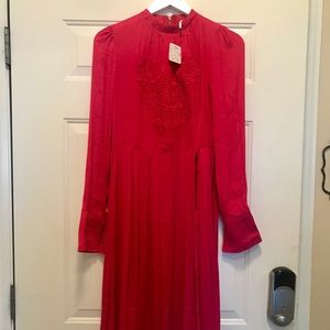 Free People Hot Pink Dress